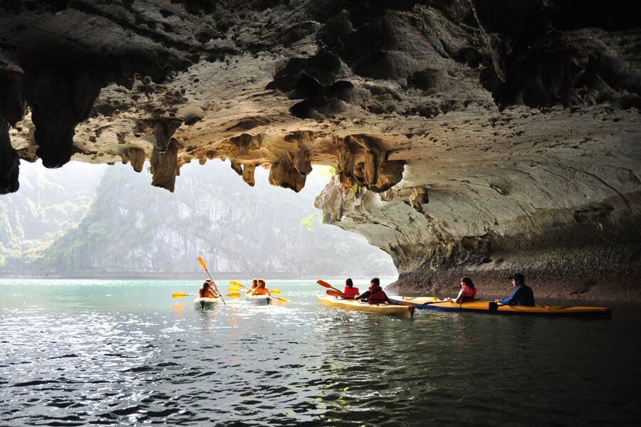 Kayak in a Dreamy Location