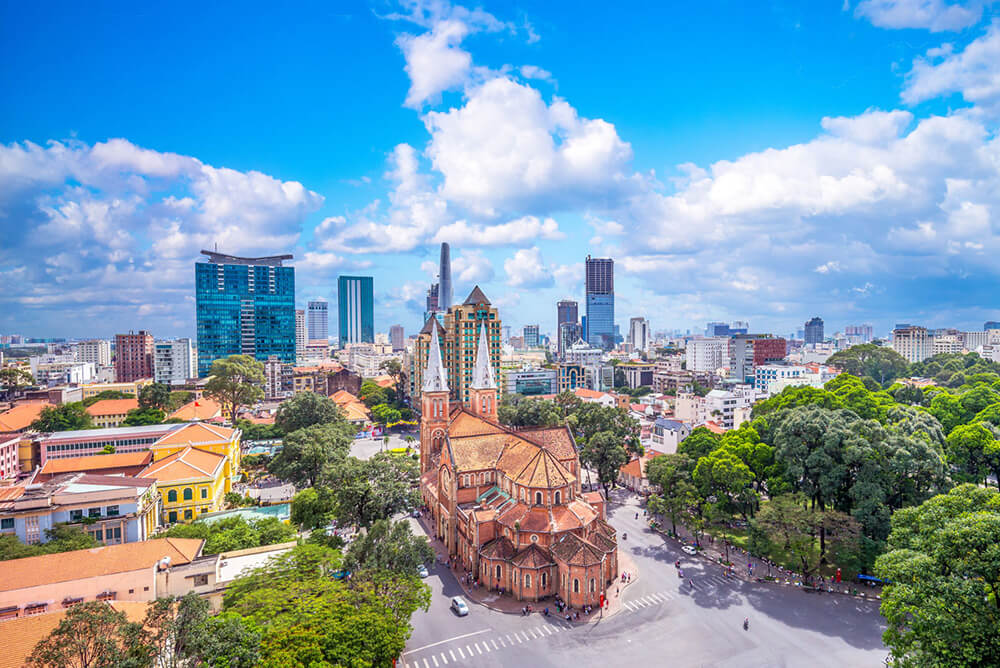 Modern Ho Chi Minh City